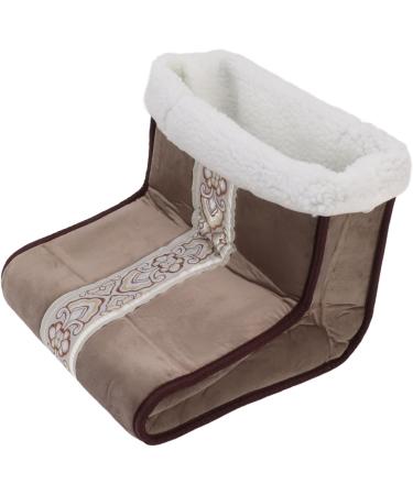 Fdit Soft Electric Foot Warmers - Noiseless Heated Foot Warmer EU Plug 110-240V with 4-Level Timing for Home Use - Buy Online on GoSupps.com