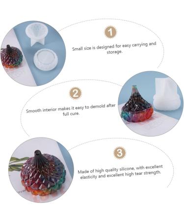NUOBESTY Heart Shape Puncher 2pcs box DIY Molds Resin Mold Crafts Drop-shaped Epoxy Craft Storage Art Casting for Decors Case - Buy Online on GoSupps.com