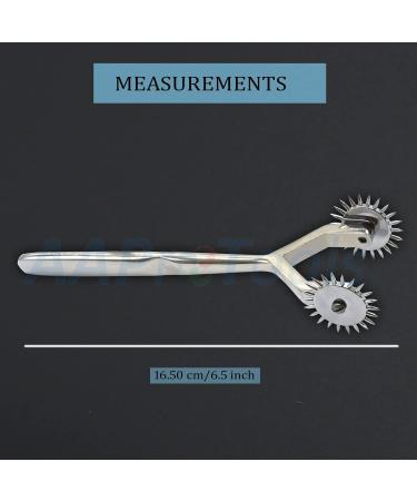 AAProTools Stainless Steel Wartenberg Neuro Pinwheel - Dual Head Diagnostic Instrument - Buy Online on GoSupps.com