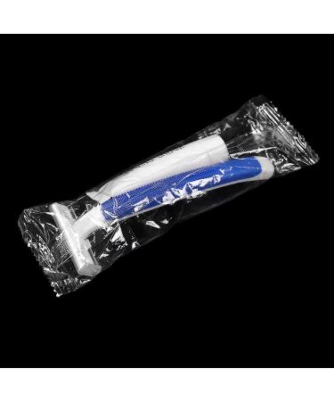 Bulk Disposable Twin Blade Razors with Clear Safety Cap and Shaving Cream - Ideal for Homeless Shelters, Hotels, Airbnb, and Travel - 50 Count - Buy Online on GoSupps.com