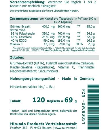 Buy Green Tea Capsules - 400 mg Catechin | 120 Count | Best for Weight Loss & Antioxidant Support - International Shipping Available - Buy Online on GoSupps.com