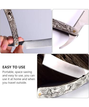 Beaupretty Stainless Steel Manual Safety Razor for Men - 3-Pack Beard Grooming Tool - Buy Online on GoSupps.com