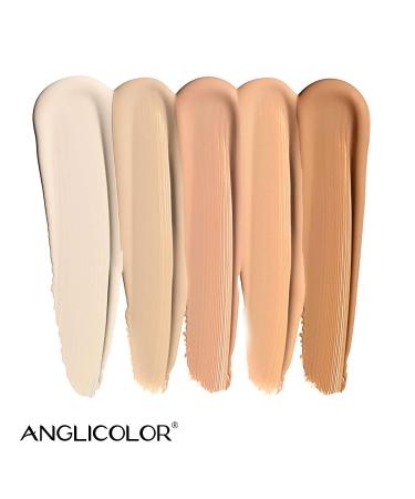 Anglicolor Matte Foundation 30ml - Flawless Full Coverage, Oil-Control, Long Lasting Liquid Foundation for Women - Waterproof Formula - 1PC 102 - Buy Online on GoSupps.com