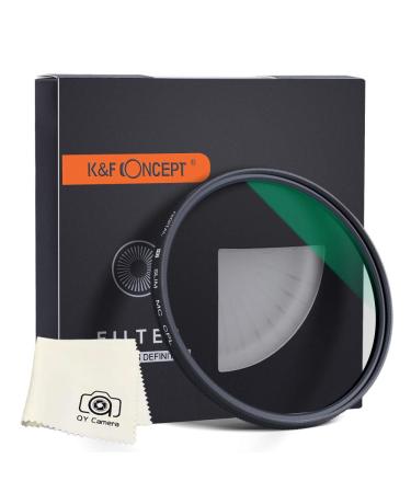 K&F Concept 62mm Circular Polarizer Filter CPL Layer Super Slim Multi Coated CPL Lens Filter MC CPL 62mm