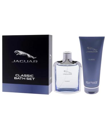 Jaguar Blue for Men - 2 Pc Gift Set 3.4oz EDT Spray 6.7oz Bath and Shower Gel - Buy Online on GoSupps.com