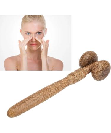3-Part Wooden Nose Roller - Self-Massage Device for Shaping & Lifting Nose | At-Home Skin Care - Buy Online on GoSupps.com