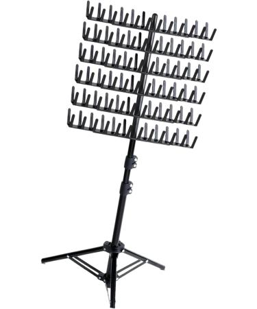 predolo Braiding Hair Rack Standing Standing Braid Rack 144 Pegs Double Sided Standing Hair Stand for Braiders Hairstylists black - Buy Online on GoSupps.com