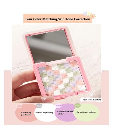 Matte Setting Powder for Long-lasting Oil Control and Color Correction - Lightweight, Waterproof, and Smooth Finish | Pressed Makeup Powder for Brightening and Even Tone - Buy Online on GoSupps.com