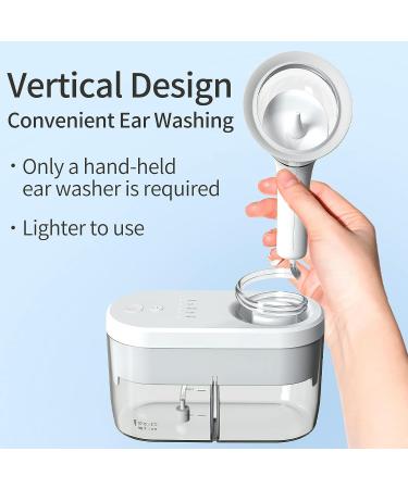 YYNPZQE Electric Ear Wax Removal Tool | Professional Ear Irrigation Flushing System | Safe & Effective Earwax Removal Kit for Adults & Kids | Includes 3 Ear Tips & 2 Ear Picks - Buy Online on GoSupps.com