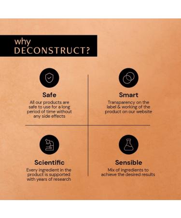 De-construct Soothing Makeup Cleansing Balm 50g | Gentle Makeup Remover with 0.1% Bisabolol & 1% Oats Oil | Detoxifies Clears Pores & Removes Excess Oil - Buy Online on GoSupps.com