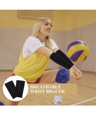 Sosoport Volleyball Sleeve - 2 Pairs Arm Sweat Bands & Elbow Support Brace for Tennis & Tendonitis Relief - Non-Slip Nylon Athletic Gear - Buy Online on GoSupps.com