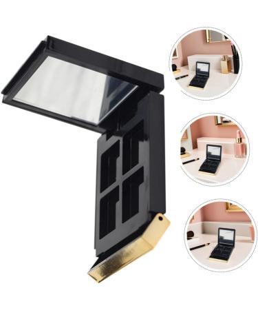  Beavorty Beavorty Empty Eyeshadow Palette Mini Makeup Organizer with Flip Lid for Travel - 4 Grids DIY Makeup Storage Box for Eyeshadow Lipstick and Blush - Buy Online on GoSupps.com