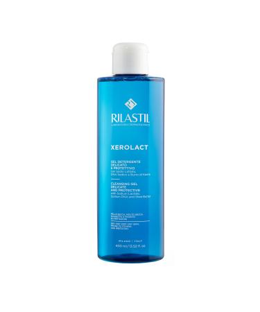 Rilastil Xerolact Cleansing Gel for babies children and adults gentle and protective for sensitive skin 400 ml pack