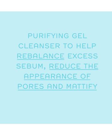 REN Clean Skincare Clarimatte T-Zone Control Cleansing Gel - Balancing Moisturizer for Oily/Combination Skin Vegan & Cruelty-Free - Buy Online on GoSupps.com