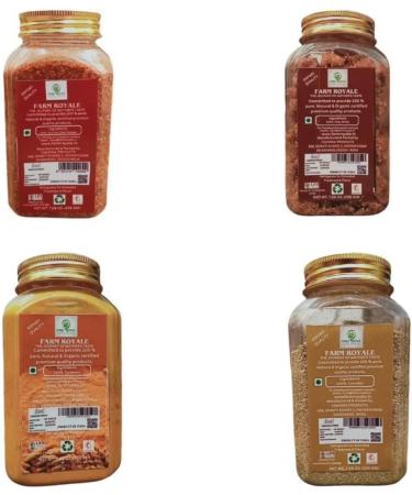 Farm Royale Spice combo ||Turmeric powder Corinder powder Hing whole Kashmiri Tomato Red Chilli(Lal Mirch powder||(200gm 200gm 200gm 200gm)100% Pure and Natural||Export Quality||Hand picked materrial - Buy Online on GoSupps.com