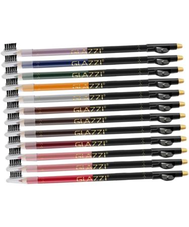 Healeved 12pcs Lip Liner Eyeliner Makeup Supplies Waterproof Eyeliner Lip Pencils Eyeliner Pencil Wood 1 count (Pack of 1) Assorted Color - Buy Online on GoSupps.com