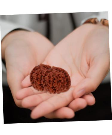 Ultechnovo 4-Piece Walnut Massage Roller Set | Acupuncture Stress Relief Balls for Fitness & Relaxation | International Shipping - Buy Online on GoSupps.com