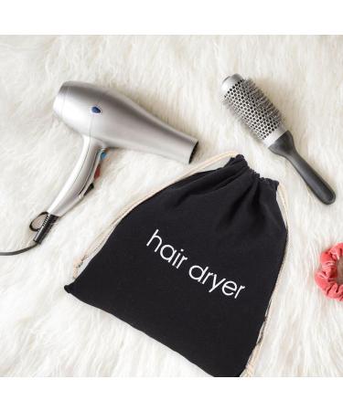 Healeved 16 Pcs Hair Dryer Storage Bag Hairdryer Storage Organizer Hair Bag Drawstring Travel Fabric Bracket - Buy Online on GoSupps.com