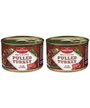Dreistern Pulled Turkey 400 g (pack of 2) 400 g (pack of 2)