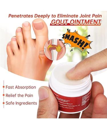 2 pi ces Pommade de gu rison Urigone pour la goutte pommade de soulagement de la douleur de la goutte cr me de soulagement de la raideur des orteils pour les articulations les genoux le dos(20 g) - Buy Online on GoSupps.com