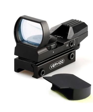 VERY100 Holographic Air Gun Sight 4 Reticles Red/Green Compatible with 21mm Rail