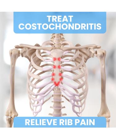 CostoBlock - Extra Firm Non-Slip Thoracic Pod for Costochondritis & Tietze Syndrome | Relieve Chest & Upper Back Pain - Shop Internationally - Buy Online on GoSupps.com