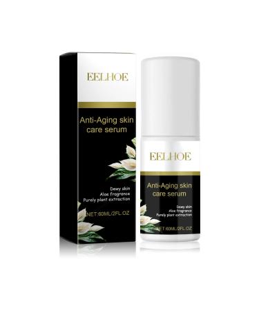 Anti-Aging Skin Care Serum with Hyaluronic Acid and Aloe Extract Wrinkle Reducing Serum for Firming Lifting & Hydrating Dry Skin 2FL OZ
