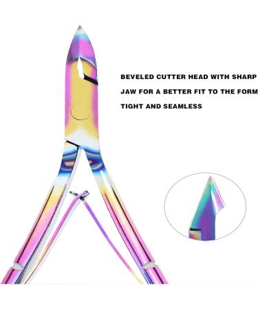 Professional Stainless Steel Nail Skin Pliers & Cuticle Scissors - Manicure & Pedicure Set for Ingrown Toenails | Color  - Buy Online on GoSupps.com