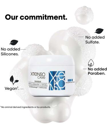 L'oreal Professionnel X-tenso Care Straight Masque - 200ml - Buy Online on GoSupps.com