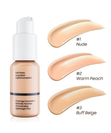 Fanterday Air Cushion CC Cream (Natural) With Fanterday Liquid Foundation (#103 Warm Peach) - Buy Online on GoSupps.com