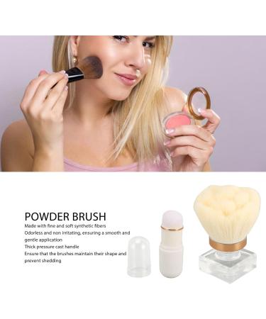Makeup Brush with Exquisite Handle Durable Powder Brushes for Blush and Loose Powder - Buy Online on GoSupps.com
