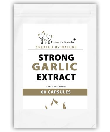 KnoblaucheXtrakt - Strong Garlic Extract for Immunity & Health | 60 Natural Capsules - 2 Month Supply - Forest Vitamin - Buy Online on GoSupps.com