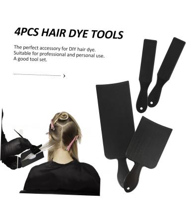 minkissy 2 Sets Hair Coloring Board Balayage Board and Paddle Hairstylist Board Hair Coloring Tool Hair Sectioning Board Nursing Hair Coloring Plate Baking Oil Plastic Tool Kit - Buy Online on GoSupps.com