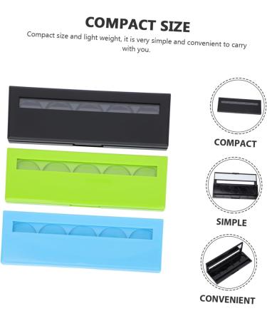  MERRYHAPY MERRYHAPY Set of 3 Eyeshadow Storage Trays Blush Storage Box Makeup Skincare Vanity Organizer - Buy Online on GoSupps.com