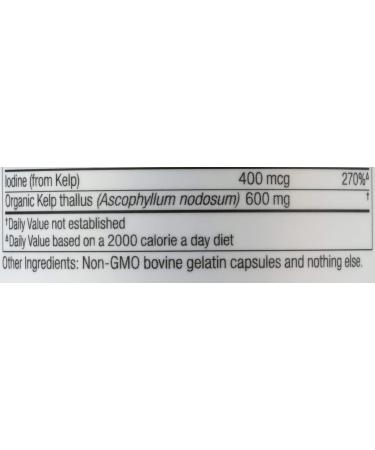 OREGONS Wild Harvest Kelp 90 CT - Natural Source of Iodine and Minerals - Buy Online on GoSupps.com