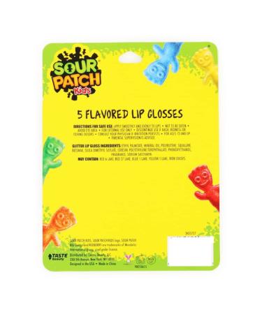 Taste Beauty Sour Patch Kids Lip Gloss Set - 5 Flavored Glosses - Buy Online on GoSupps.com