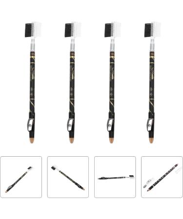 ULTECHNOVO 4 Pi ces Crayons Sourcils avec Peigne Int gr Stylos Sourcils pour Femmes Maquillage Dessiner - Buy Online on GoSupps.com