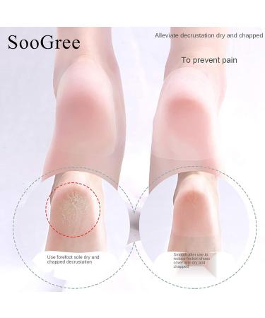 Ultra-Thin Heel Protectors Stickers | Waterproof Anti-Wear Foot Care Pads - Invisible Protection Against Cracked Heels (30 Pack - Buy Online on GoSupps.com