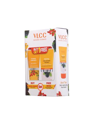 Turmeric & Berberis Face Wash Combo Pack of 2 - Brighten & Refresh Your Skin | 150 ml - Buy Online on GoSupps.com