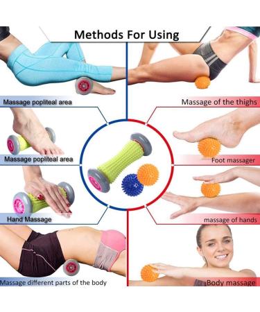 Ryson Foot Roller Massage Ball - Plantar Fasciitis Relief & Reflexology Massager - Buy Online on GoSupps.com