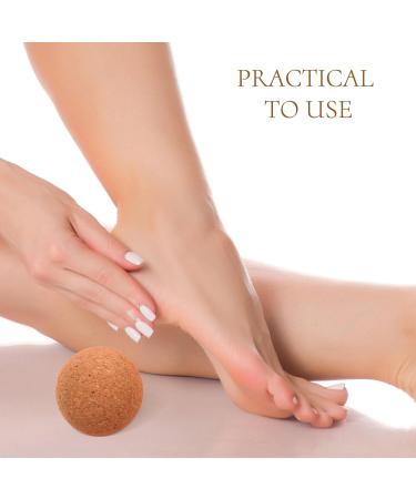 Patkaw 2-Pack Cork Massage Balls - 2.75-Inch High-Density Fitness Balls for Deep Tissue Relief Yoga & Muscle Recovery - Buy Online on GoSupps.com
