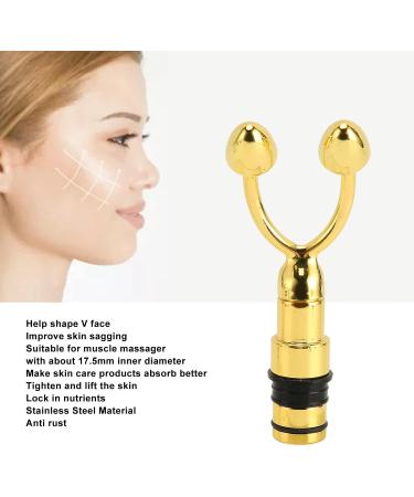 Premium Stainless Steel Massage Gun Heads - 0.7 Inch Replacement Attachments for Muscle & V Facial Massage - Buy Online on GoSupps.com