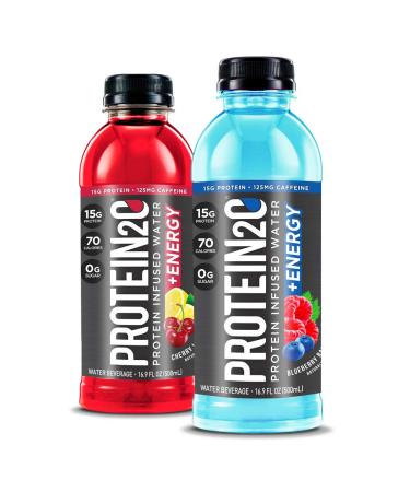Protein2o Whey Protein Infused Water Variety Pack (16 Count) - Buy Online on GoSupps.com