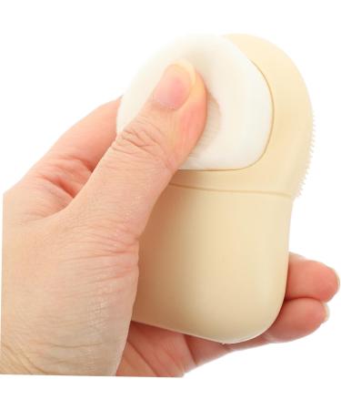 HAPINARY Silicone Face Brush Facial Pore Scrubber Silicone Face Scrubber Face Scrubber Brush Blackheads Brush Face Wash Brush Face Cleansing Brush Silicone Brush Silica Gel Deep Cleaning 8x6cm As Shown - Buy Online on GoSupps.com