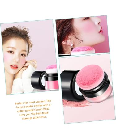 WOONEKY 2pcs Oil Control Cushion Blush Cushion Makeup Powder Blush Loose Blush for Cheeks Blusa Plastic Rosy - Buy Online on GoSupps.com