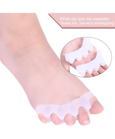 Toe Separators & Bunion Protectors - Hallux Valgus Straightener & Corrector Set for Pain Relief - Buy Online on GoSupps.com