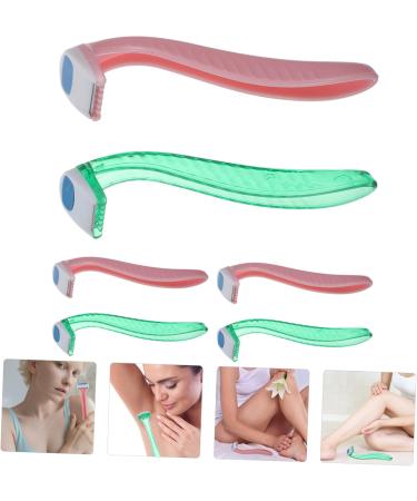 Fomiyes Women's Razor Set - 6 Pcs Armpit & Leg Hair Epilator - Painless Handwash Razor for Smooth Skin - Buy Online on GoSupps.com