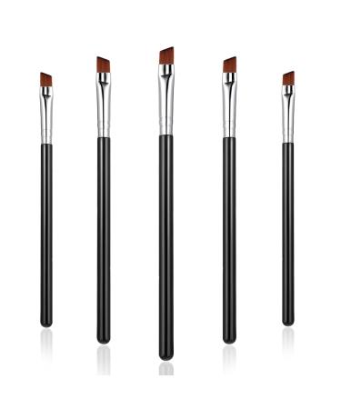 WLLHYF 5 PCS Facial Fan Brushes, Makeup Brush Mask Slim Soft Applicator  Brushes Chemical Peel Brush Cosmetic Multi-Use Tools for Women Girl Makeup  Artist Stylist