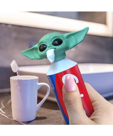 Nahey Baby Yoda Toothpaste Cap Donor - Fun Toothpaste Topper for Kids & Adults Perfect Gift for Film Fans! - Buy Online on GoSupps.com