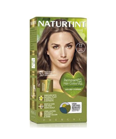 Naturtint Permanent Hair Colour 7.7 Teide Brown - Buy Online on GoSupps.com